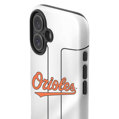 MLB Baltimore Orioles Home Jersey iPhone 16 Impact Case